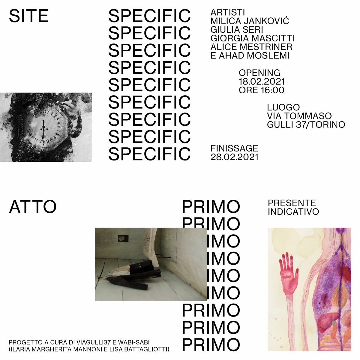 Site-Specific Atto I Presente Indicativo